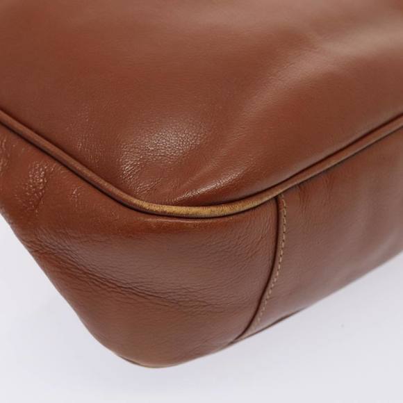 GUCCI Bamboo Hand Bag Leather 2way Brown Gold 001 1705 1638 Auth 92140 - Picture 14 of 16